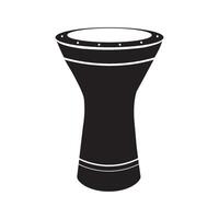 Darbuka ícone Projeto vetor