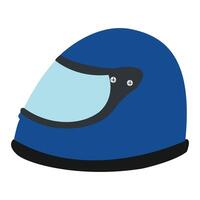uma azul capacete ilustração vetor