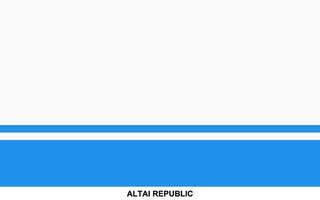 bandeira do altai república, altai república nacional bandeira vetor