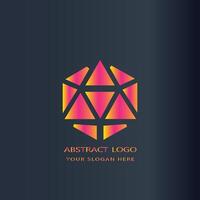 abstrato logotipo Projeto gradiente cor vetor