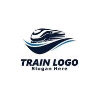 trem logotipo modelo Projeto ilustração vetor