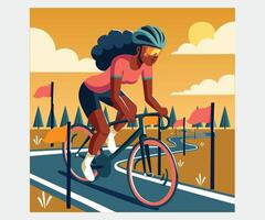 Tour de França fundo ilustração vetor
