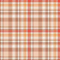 escocês tartan desatado padronizar. tartan xadrez desatado padronizar. modelo para Projeto ornamento. desatado tecido textura. vetor