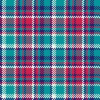 tartan xadrez padronizar desatado. tecido de algodão padrões. desatado tartan ilustração conjunto para lenço, cobertor, de outros moderno Primavera verão outono inverno feriado tecido imprimir. vetor