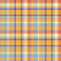 escocês tartan xadrez desatado padrão, clássico escocês tartan Projeto. para lenço, vestir, saia, de outros moderno Primavera outono inverno moda têxtil Projeto. vetor