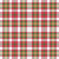 escocês tartan xadrez desatado padrão, verificador padronizar. para camisa impressão, roupas, vestidos, toalhas de mesa, cobertores, roupa de cama, papel, colcha, tecido e de outros têxtil produtos. vetor