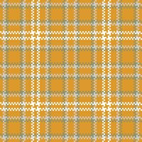 escocês tartan xadrez desatado padrão, tecido de algodão padrões. para lenço, vestir, saia, de outros moderno Primavera outono inverno moda têxtil Projeto. vetor