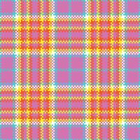 escocês tartan desatado padronizar. tradicional escocês xadrez fundo. tradicional escocês tecido tecido. lenhador camisa flanela têxtil. padronizar telha amostra incluído. vetor