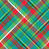 escocês tartan xadrez desatado padrão, verificador padronizar. para camisa impressão, roupas, vestidos, toalhas de mesa, cobertores, roupa de cama, papel, colcha, tecido e de outros têxtil produtos. vetor