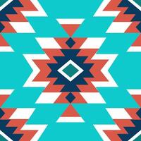 navajo. navajo Projeto padronizar pode estar usava dentro tecido Projeto para roupas, têxtil, invólucro, fundo, papel de parede, tapete, bordado, asteca estilo vetor