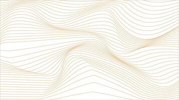 onda linha padronizar em branco fundo. abstrato fundo ilustração vetor