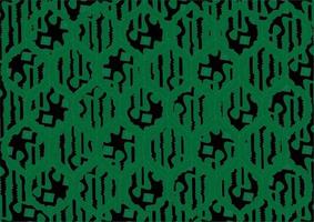 padrão de batik de design gráfico de vetor da Indonésia. textura de cor preta e verde. designs para impressão em tecidos, capas e necessidades gráficas. modelos modernos.