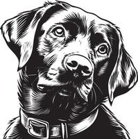 labrador retriever cachorro clipart, labrador retriever Preto vetor