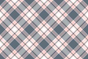 tartan xadrez fundo, diagonal Verifica desatado padronizar. tecido textura para têxtil imprimir, invólucro papel, presente cartão, papel de parede. vetor