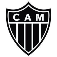 Atlético mineiro futebol clube cam logotipo vetor