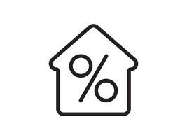 ícone uma casa representação, isolado contra uma limpar \ limpo fundo. isto simples símbolo evoca uma sentido do calor e segurança, incorporando a conceito do lar. vetor