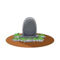 ilustração do sepultura vetor