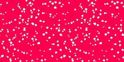 minimalista desatado padronizar com abstrato polca pontos, aleatória pontos, pontos, gotas em uma vermelho fundo. mão desenhando esboço formas. criativo pintado minúsculo flocos de neve, círculos, enfeite impressão. vetor