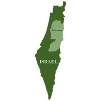 Israel mapa Projeto vetor