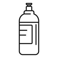 ilustração do uma água garrafa vetor