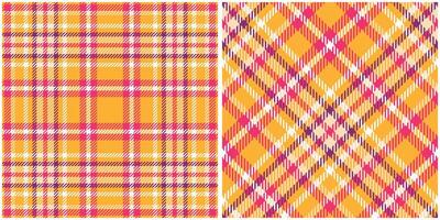 xadrez padrões desatado. verificador padronizar flanela camisa tartan padrões. na moda azulejos para papeis de parede. vetor