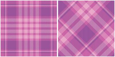 escocês tartan desatado padronizar. xadrez padronizar desatado desatado tartan ilustração conjunto para lenço, cobertor, de outros moderno Primavera verão outono inverno feriado tecido imprimir. vetor