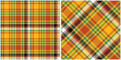 escocês tartan xadrez desatado padrão, clássico escocês tartan Projeto. desatado tartan ilustração conjunto para lenço, cobertor, de outros moderno Primavera verão outono inverno feriado tecido imprimir. vetor