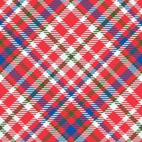 escocês tartan xadrez desatado padrão, tecido de algodão padrões. desatado tartan ilustração conjunto para lenço, cobertor, de outros moderno Primavera verão outono inverno feriado tecido imprimir. vetor