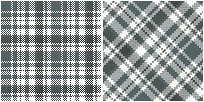 tartan desatado padronizar. tecido de algodão padrões desatado tartan ilustração conjunto para lenço, cobertor, de outros moderno Primavera verão outono inverno feriado tecido imprimir. vetor