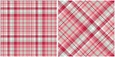 tartan xadrez desatado padronizar. xadrez padronizar desatado. modelo para Projeto ornamento. desatado tecido textura. ilustração vetor