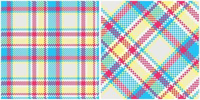 tartan xadrez desatado padronizar. escocês xadrez, para lenço, vestir, saia, de outros moderno Primavera outono inverno moda têxtil Projeto. vetor