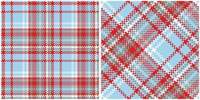 tartan xadrez padronizar desatado. tradicional escocês xadrez fundo. modelo para Projeto ornamento. desatado tecido textura. ilustração vetor