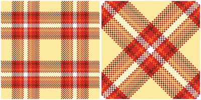 tartan xadrez padronizar desatado. tradicional escocês xadrez fundo. tradicional escocês tecido tecido. lenhador camisa flanela têxtil. padronizar telha amostra incluído. vetor