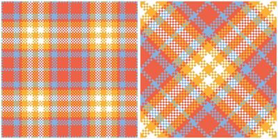 escocês tartan xadrez desatado padrão, abstrato Verifica xadrez padronizar. flanela camisa tartan padrões. na moda azulejos ilustração para papeis de parede. vetor