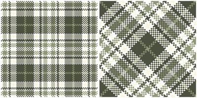 tartan padronizar desatado. pastel clássico pastel escocês tartan Projeto. desatado tartan ilustração conjunto para lenço, cobertor, de outros moderno Primavera verão outono inverno feriado tecido imprimir. vetor