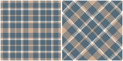 tartan xadrez desatado padronizar. verificador padronizar. modelo para Projeto ornamento. desatado tecido textura. vetor