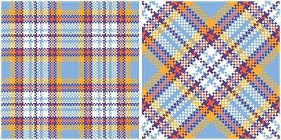 escocês tartan xadrez desatado padrão, abstrato Verifica xadrez padronizar. para lenço, vestir, saia, de outros moderno Primavera outono inverno moda têxtil Projeto. vetor