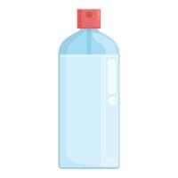 desenho animado plástico água garrafa ilustração vetor