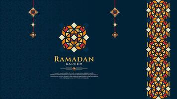 oriental cumprimento Projeto para cultura ou islâmico tema, especialmente para Ramadã ou eid Mubarak vetor