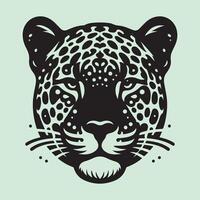 leopardo guepardo silhueta vetores ilustração eps