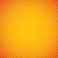 abstrato laranja circular meio-tom fundo vetor