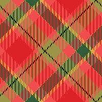 tartan xadrez desatado padronizar. verificador padronizar. para camisa impressão, roupas, vestidos, toalhas de mesa, cobertores, roupa de cama, papel, colcha, tecido e de outros têxtil produtos. vetor