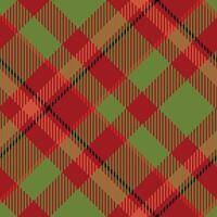 escocês tartan xadrez desatado padrão, tabuleiro de damas padronizar. tradicional escocês tecido tecido. lenhador camisa flanela têxtil. padronizar telha amostra incluído. vetor