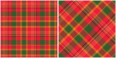 tartan desatado padronizar. tradicional escocês xadrez fundo. tradicional escocês tecido tecido. lenhador camisa flanela têxtil. padronizar telha amostra incluído. vetor