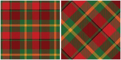 tartan padronizar desatado. doce xadrez padronizar tradicional escocês tecido tecido. lenhador camisa flanela têxtil. padronizar telha amostra incluído. vetor