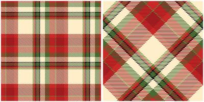 tartan xadrez desatado padronizar. abstrato Verifica xadrez padronizar. tradicional escocês tecido tecido. lenhador camisa flanela têxtil. padronizar telha amostra incluído. vetor