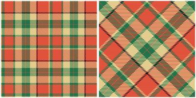 tartan xadrez padronizar desatado. clássico escocês tartan Projeto. tradicional escocês tecido tecido. lenhador camisa flanela têxtil. padronizar telha amostra incluído. vetor