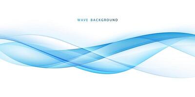 azul ondas abstrato fundo, moderno projeto, ilustração vetor