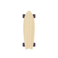 ilustração vetorial longboard vetor