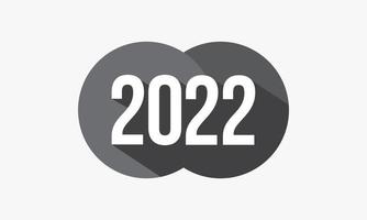 banner 2020 vetor de design de cor cinza.